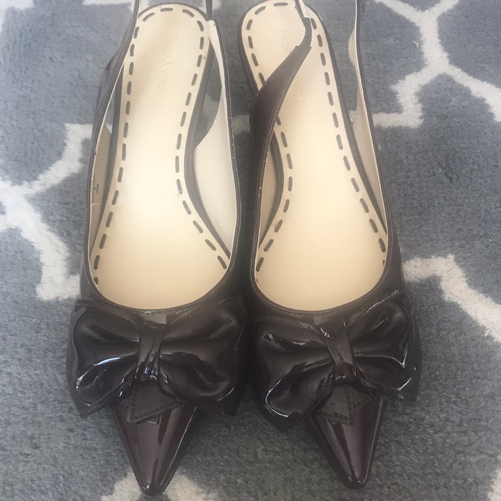 Enzo Angiolini Sling Back Heels